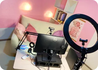 おしゃれ空間で働ける