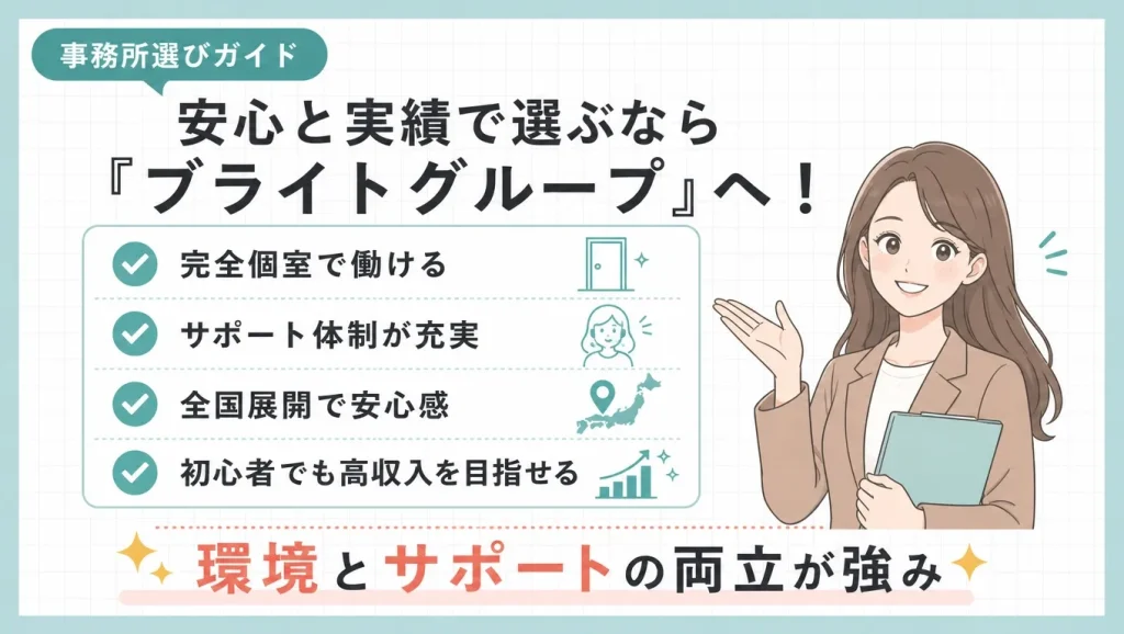 安心と実績で選ぶなら「ブライトグループ」へ！